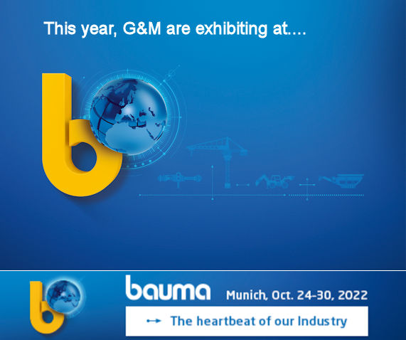 Visit us at bauma - October 2022